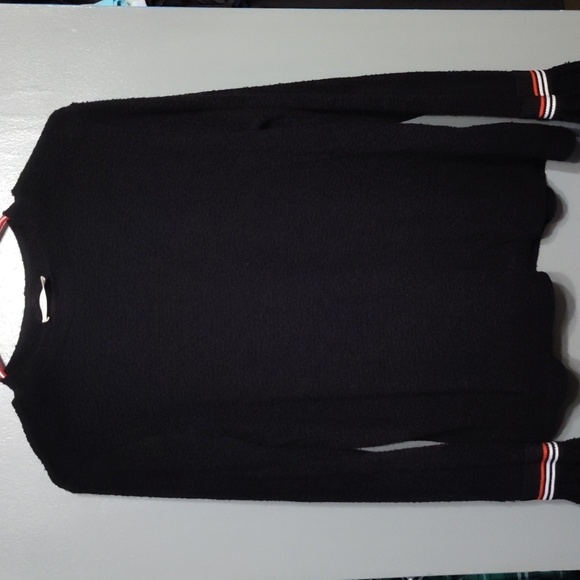 Anthropologie everly ruffle long sleeve sweater size large - Picture 1 of 7